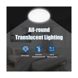 Lámpara de techo LED de montaje empotrado 11 pulgadas_7