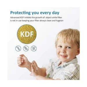 BELVITA Filtro de agua en línea RV con protector de_5