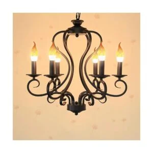 Lpraer Paquete de 6 bombillas LED E12 con efecto de llama_2