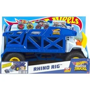 Hot Wheels Monster Trucks Monster Mover Rhino vehículo de_6