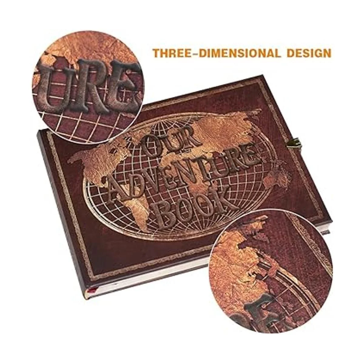 JIMBON Our Adventure Book Scrapbook lbum de fotos de 180_4