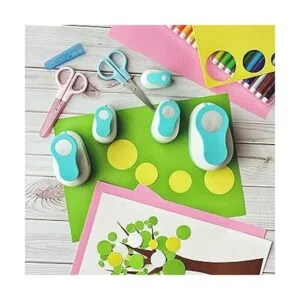 BearBoss Punzón de papel de 5 círculos perforador de_6