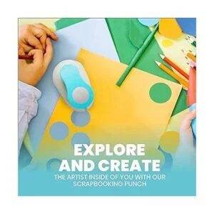 BearBoss Punzón de papel de 5 círculos perforador de_4