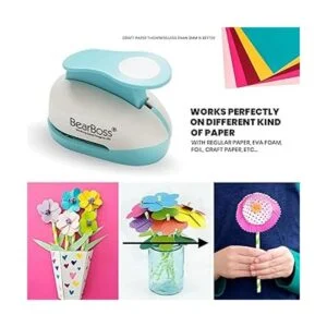 BearBoss Punzón de papel de 5 círculos perforador de_5