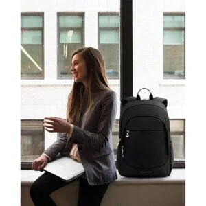 Mochila para laptop LIGHT FIGHT Mochila de viaje de 15.6_6