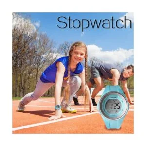 Reloj deportivo impermeable de 10 ATM para niños y niñas_3