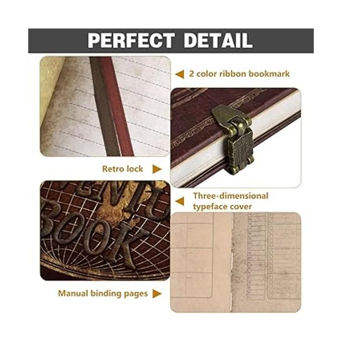 JIMBON Our Adventure Book Scrapbook lbum de fotos de 180_6