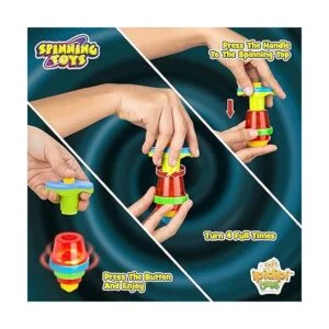 Juego de 12 camisetas giratorias iluminadas para niños_2