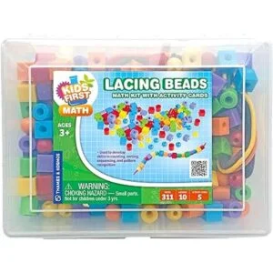 Kids First Math Lacing Beads Math Kit con tarjetas de_2