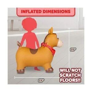 WADDLE Bouncy Hopper Animal inflable de salto juguete_6