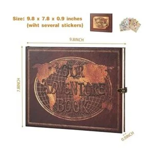 JIMBON Our Adventure Book Scrapbook lbum de fotos de 180_3