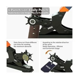 XOOL Juego de alicates giratorios de cuero para_2