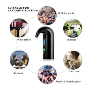 Aireador eléctrico de vino dispensador eléctrico de vino_7