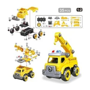 Juguetes 4 en 1 para coche para niños camión de_5
