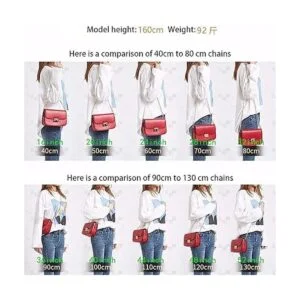 TIASRI Correa de cadena de hierro de 47 pulgadas para_7