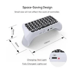 Teclado de control inalámbrico para PS5 Bluetooth 3.0_2