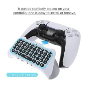 Teclado de control inalámbrico para PS5 Bluetooth 3.0_3