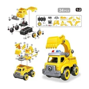 Juguetes 4 en 1 para coche para niños camión de_6