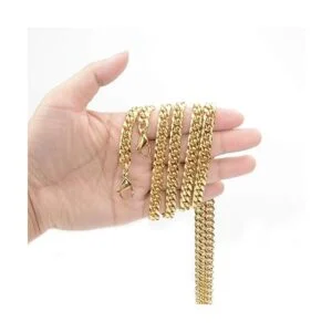 TIASRI Correa de cadena de hierro de 47 pulgadas para_3