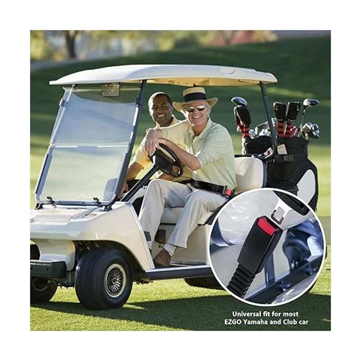 GaoerfuCP Cinturones de seguridad para carrito de golf_3