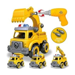 Juguetes 4 en 1 para coche para niños camión de_1