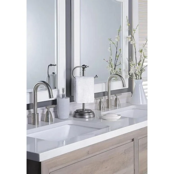 SunnyPoint Toallero de metal decorativo clásico pesado_3