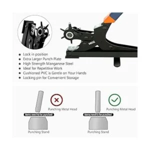 XOOL Juego de alicates giratorios de cuero para_3