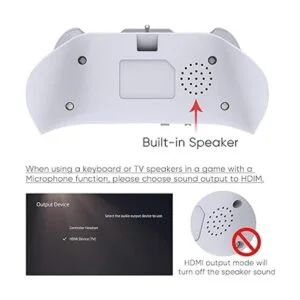 Teclado de control inalámbrico para PS5 Bluetooth 3.0_6