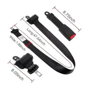 GaoerfuCP Cinturones de seguridad para carrito de golf_4