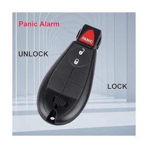 Llavero sin llave de entrada de 3 botones compatible con_2