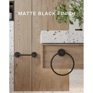 Fixsen Juego de 2 piezas de accesorios de baño anillo de_4