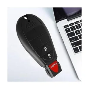 Llavero sin llave de entrada de 3 botones compatible con_4