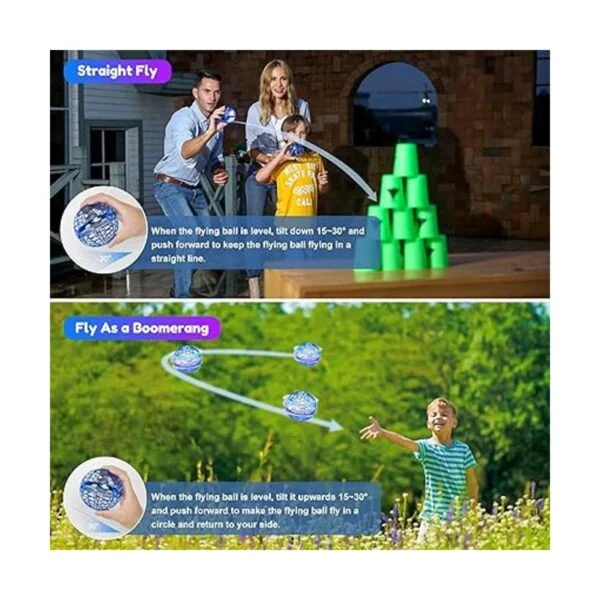 Boomerang Flying Orb Ball Boomerang giratoria de 360_4