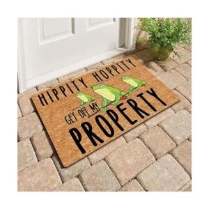 Alfombra divertida para puerta de entrada decoración del_3