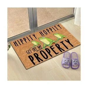 Alfombra divertida para puerta de entrada decoración del_5