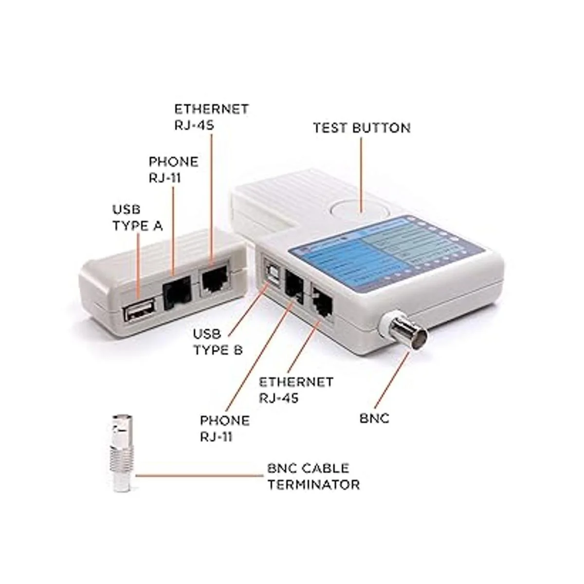 Herramienta universal de probador de cables de red BNC_3