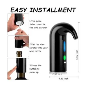 Aireador eléctrico de vino dispensador eléctrico de vino_4