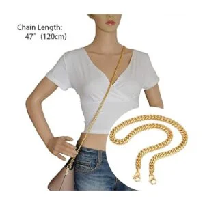 TIASRI Correa de cadena de hierro de 47 pulgadas para_2