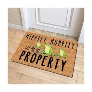 Alfombra divertida para puerta de entrada decoración del_2