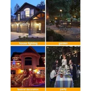 Hompavo Bombilla LED de llama bombillas con 4 modos de_2