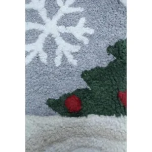 Alfombra cuadrada para camioneta con árbol de Navidad_5