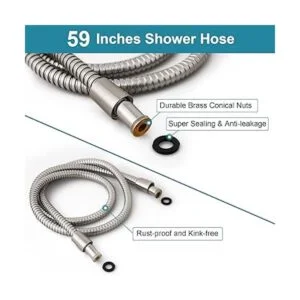 Hopopro Regadera de mano con presión alta 6 ajustes de_5