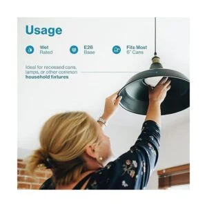 Sunco Lighting Luz de inundación LED para exteriores de_3