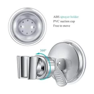 Sneatup Juego de ducha para mascotas con cepillo suave_5