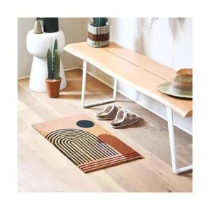 Main Mesa Felpudo geométrico de fibra de coco_2