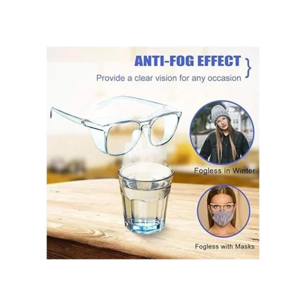 Lentes de seguridad anti niebla goggles bloqueo de la_3