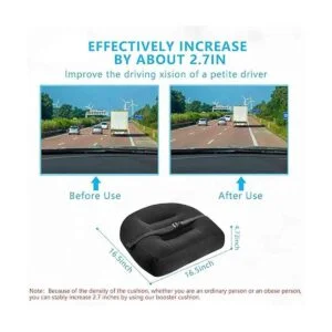 Cojín de asiento elevador de automóvil ZAVM para personas_2