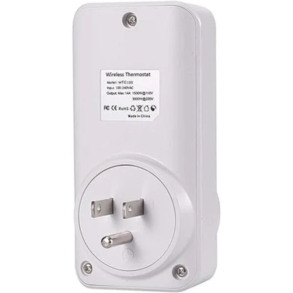 DIGITEN Termostato inalámbrico enchufable controlador de_3