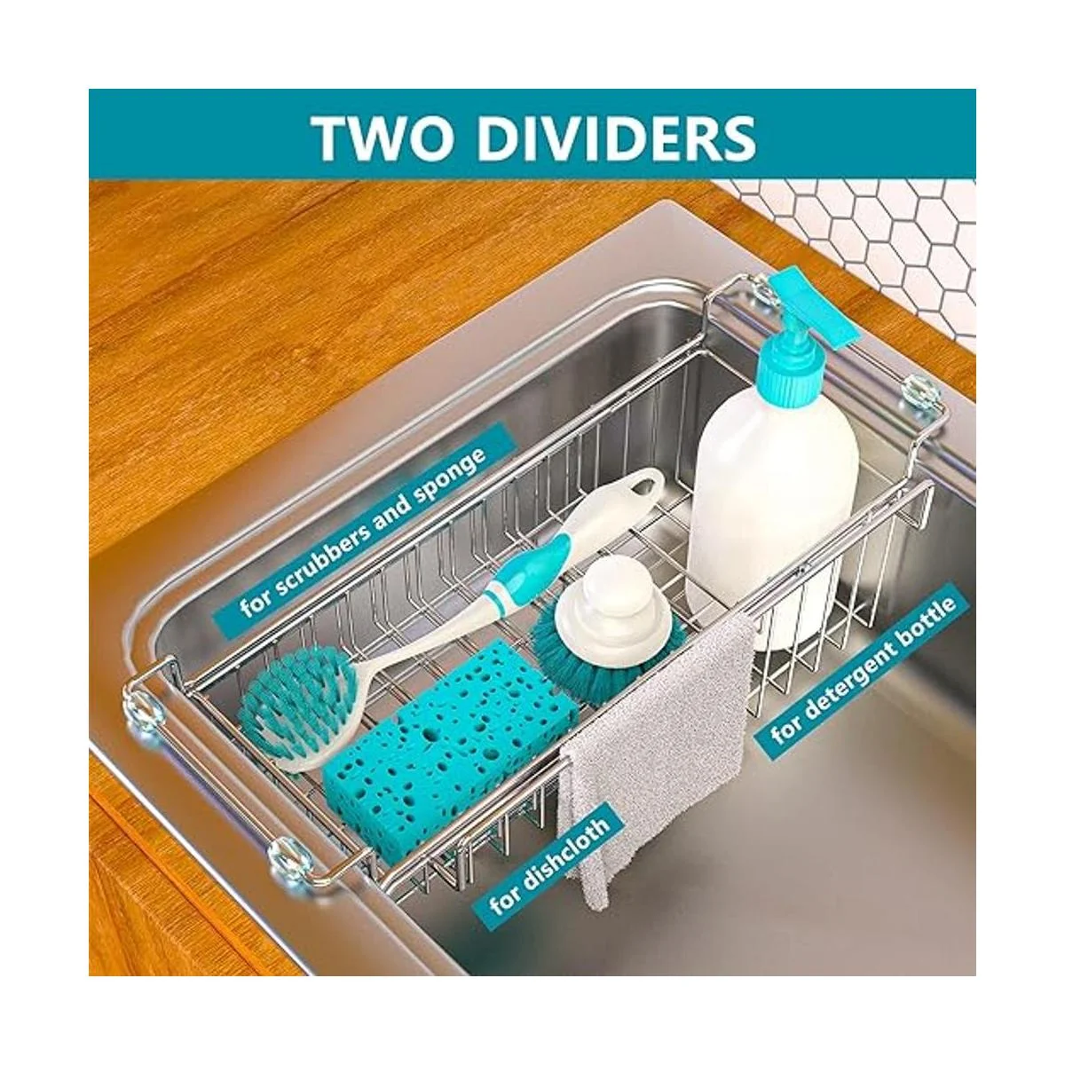 FavoThings Over The Kitchen Organizador de esponja para_2