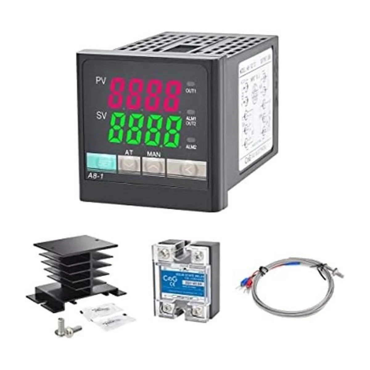 CGELE Kit de controlador de temperatura PID voltaje CA_1